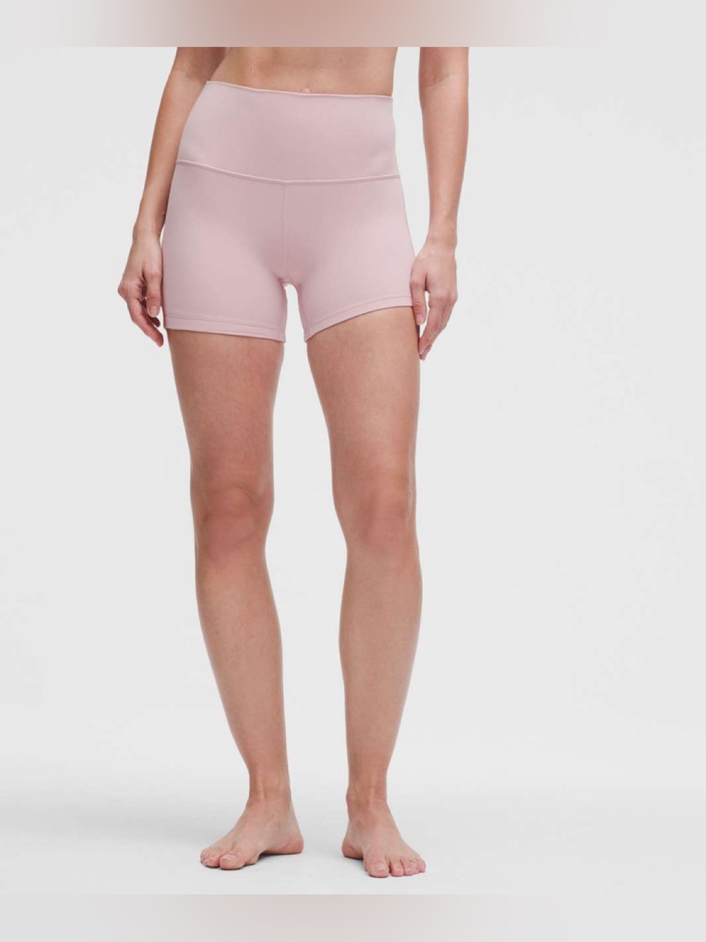 Lululemon Align High-Rise Short 4" Pink Haze - Picture 3 of 8